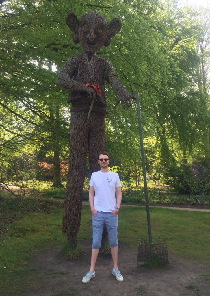 1CCaroline's tweet photo. My very own BFG 😍 @G21Rispin https://t.co/sz4tuwE18p