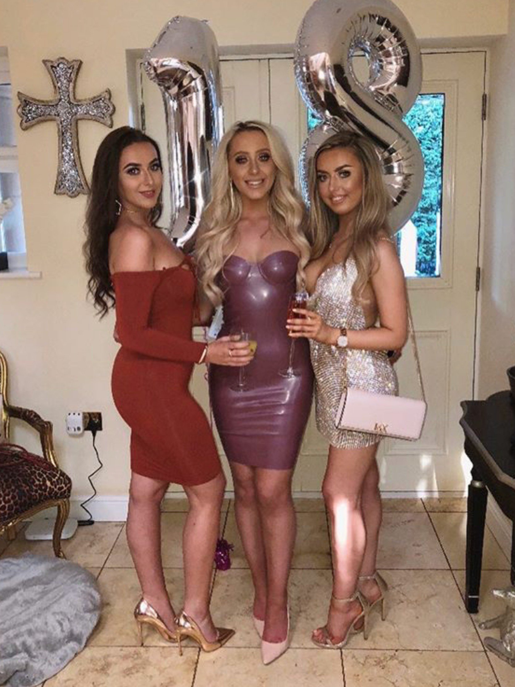 Girls party heels 2025
