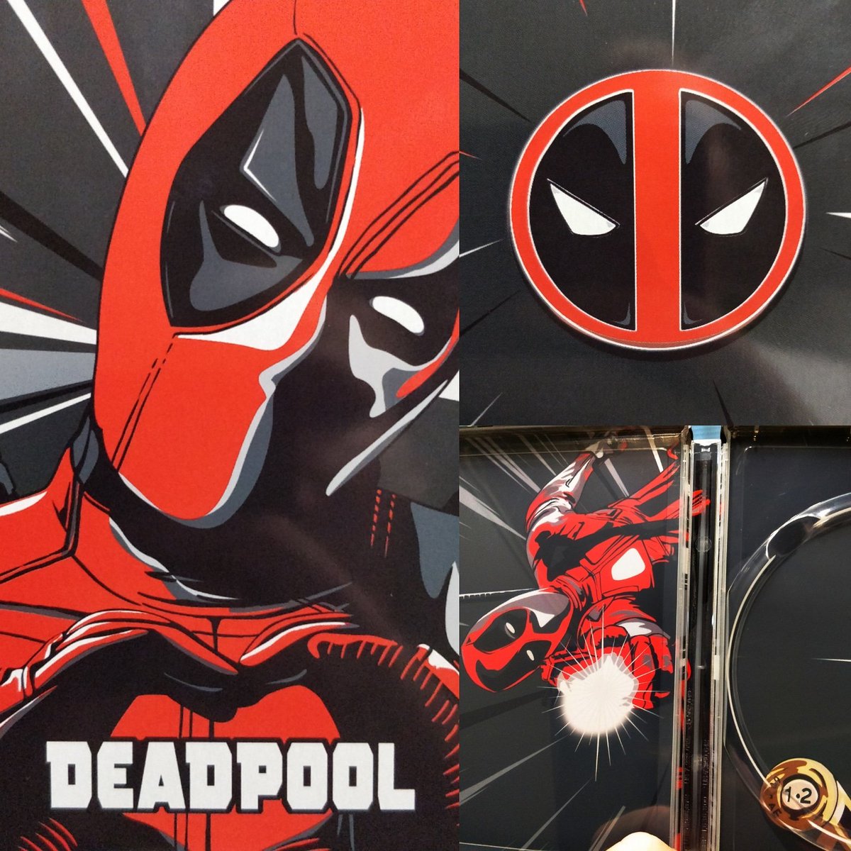 AlexJokelFin's tweet photo. #Deadpool2 waiting for... #Deadpool #DeadpoolMovie #DeadpoolMovie2 #Deadpool2016 #Deadpool2YearAnniversary #LimitedEdition #Steelbook #Bluray https://t.co/OFC9CfS2zd