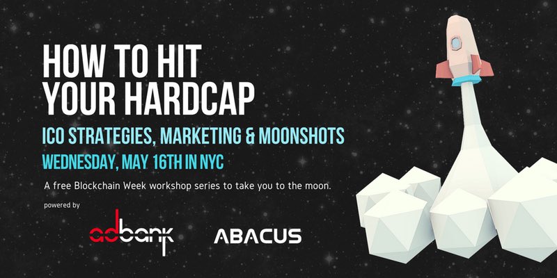 adbanknetwork's tweet photo. One ICO at #Consensus2018 will win $2000 of FREE advertising on select crypto publisher sites for attending this workshop on Wednesday: https://t.co/meOjTec7S3 #consensus18 #consensus https://t.co/pTYEZCv2nj