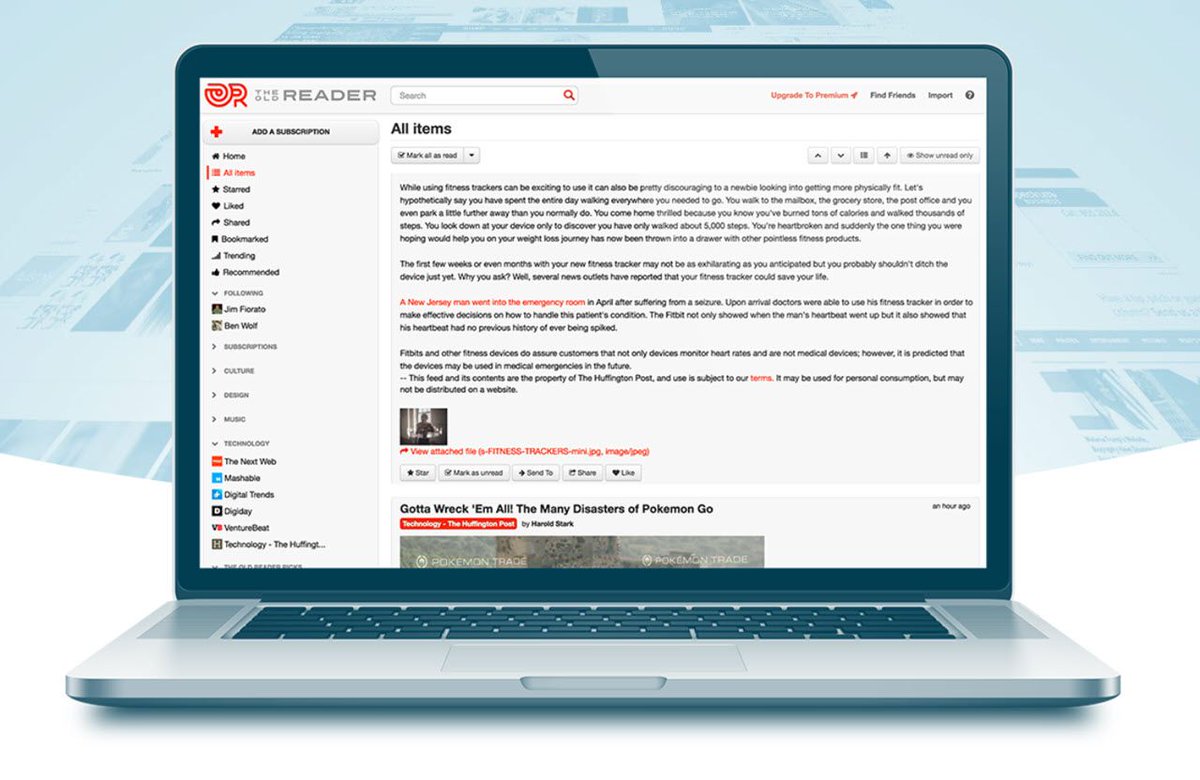 RSSCircus's tweet photo. [#RSS] The Old Reader, un agrégateur de flux RSS pour la veille entre amis (par @nextinpact) :
https://t.co/jogkclKQ7K

#RSSCircusCuration #RSSreader #TheOldReader
cc @TheOldReader https://t.co/aPoeipxROF