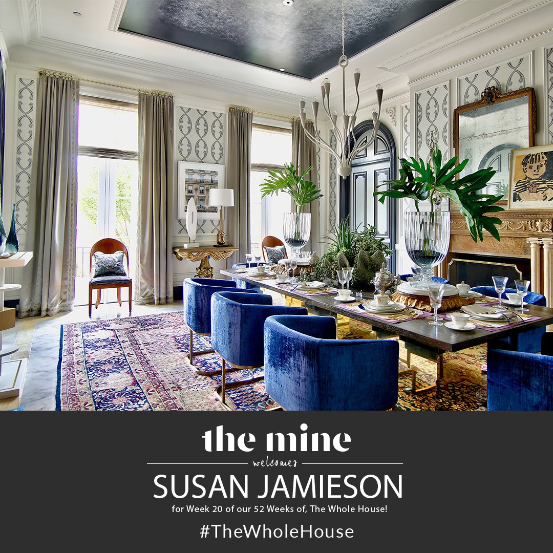 This week we are welcoming Susan Jamieson from <a href="/bridgetbeari/">Bridget Beari</a> to the lineup! See her design tips for the dining room with the link in our bio. bit.ly/2wDOqEh