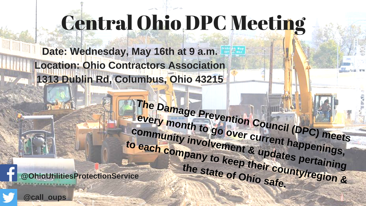 OHIO811's tweet photo. We look forward to seeing everyone at the meetings this week! #call811 #OHIO811 https://t.co/nFHW0hqys3