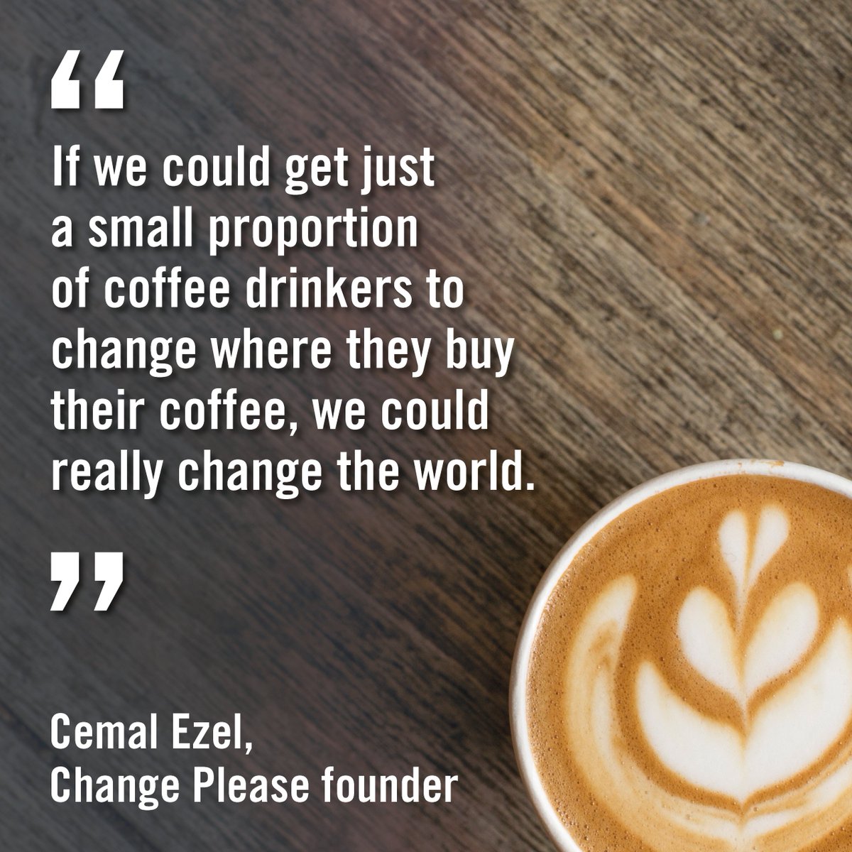 ChangePlease's tweet photo. Did you know the average Londoner buys 2 cups of #coffee every day? Imagine if that £6 went back in to training more #homeless people to be baristas. Make the decision to switch to Change Please &amp; we might actually crack this thing and end #homelessness once and for all. https://t.co/xpnWaWqvKS