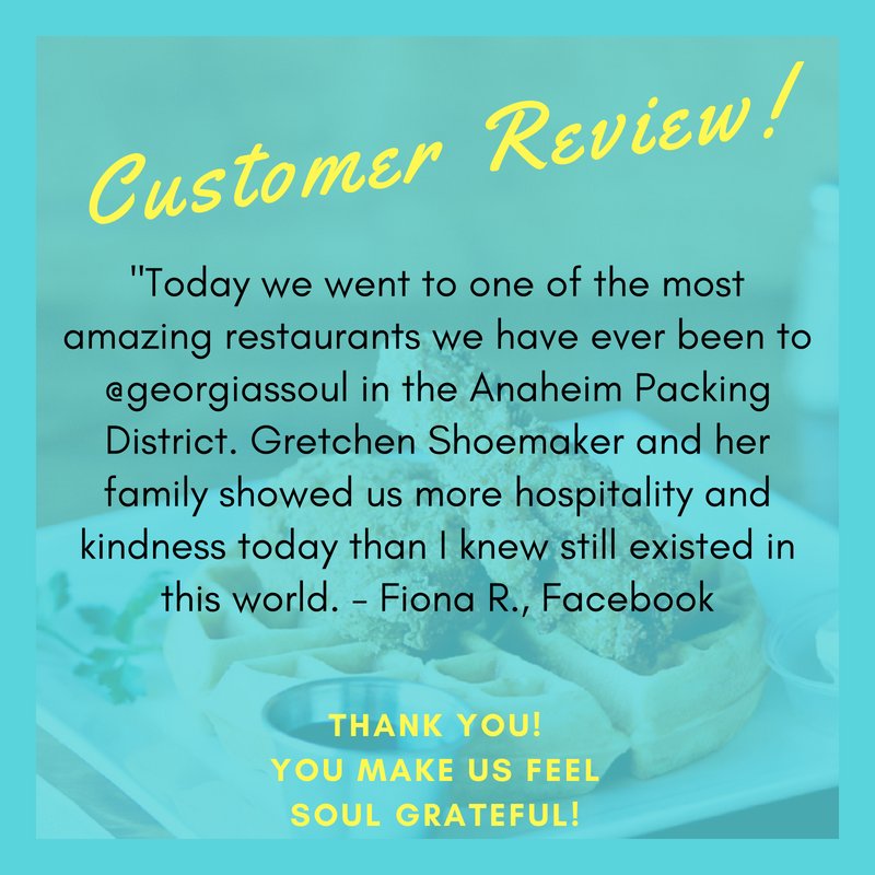 We'd like to start the week with a HUGE thank you to our customers who take the time &amp; effort to leave reviews. Your words remind us what it's all about: treating people right with good food &amp; good hospitality.