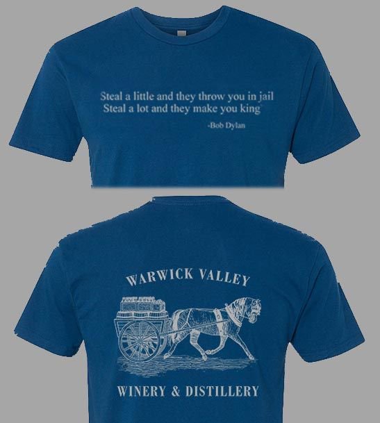 WarwickWinery's tweet photo. Congratulations!!  The winning quote for the Dylan Fest t-shirt this year is...
.
.
.
#congratulations #winner #contest #DylanFest #bobdylan #dylan #musicfestival #music #livemusic #winery #warwickwinery #warwick #ny #farm #fun #drinks #outdoors #drink #wine #cider #sangria https://t.co/g8CEoyNq5c