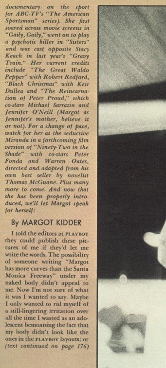 Kidder playboy pics margot Margot Robbie: