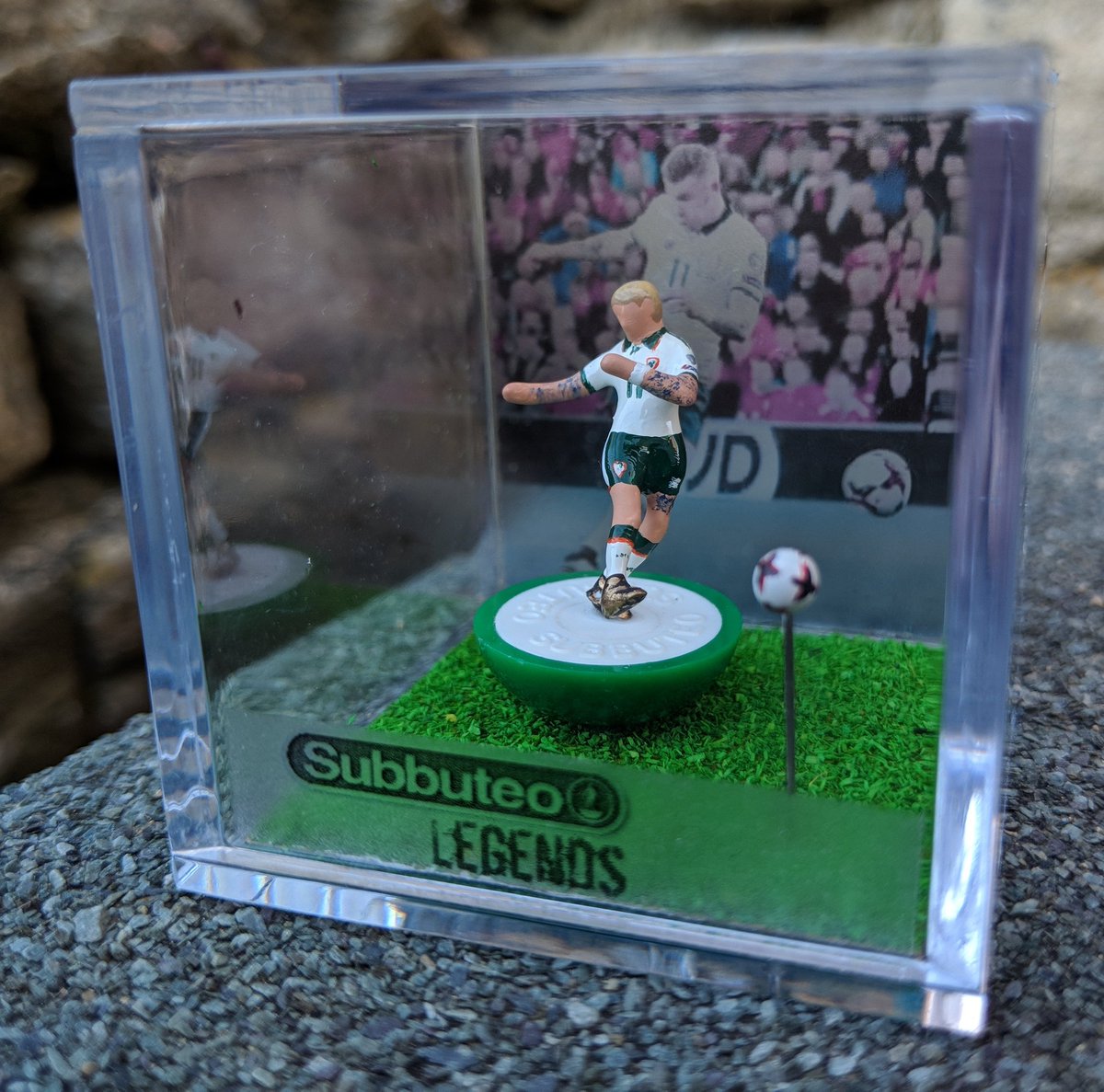 subbuteolegends's tweet photo. James McClean's vital goal against Wales for the Republic of Ireland 2018
#subbuteolegends #Subbuteo
#handmade #handpainted
#jamesmcclean #fai #eire #repireland #walesvireland @JamesMcC_14 https://t.co/WkDcgX4Kxc