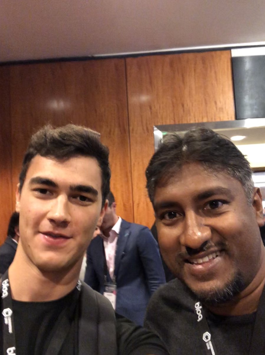 fvsegarra's tweet image. Also met @VinnyLingham from @civickey at #Consensus18 #Internxt #Civic