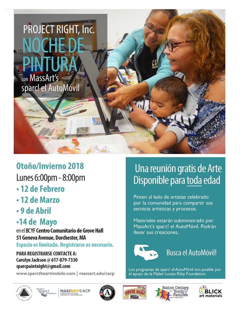 Join us tonight for our last Free Paint Night of the season with <a href="/PROJECTRIGHTINC/">Project RIGHT, Inc.</a>!  

Monday, May 14th at the Grove Hall Community Center from 6-8pm. 
Beginners welcomed and open to all! 
#Roxbury #Freepaintnight #paintnight #projectrightinc