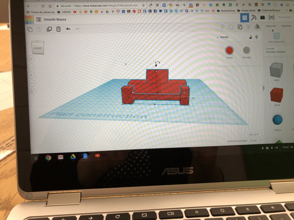 malcommode72's tweet photo. J’ai eu l’occasion de mettre en pratique mes nouveaux apprentissages du @cadre21 lors d’une initiation d’équipe à l’espace Maker de @ESCRHawkesbury ! #penseedesign #CSDCEO21 #competencesglobales https://t.co/ECkKqyqwdG