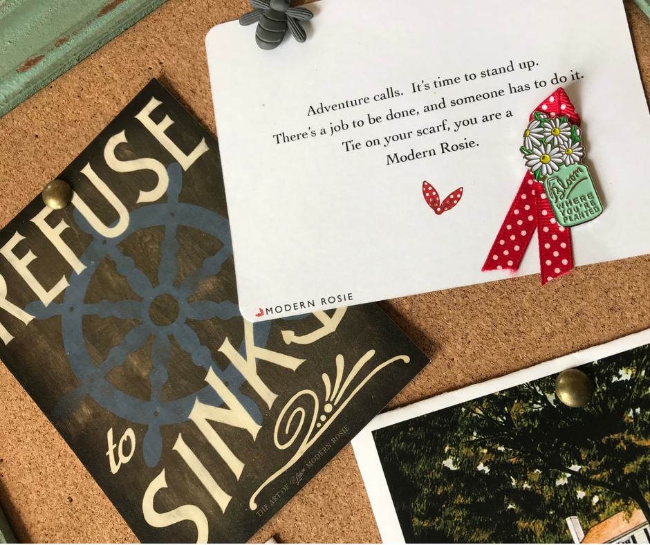 ModernRosie's tweet photo. In case you needed a little #MondayMotivation today! #RefuseToSink⚓️ https://t.co/gLJAxkCYMw