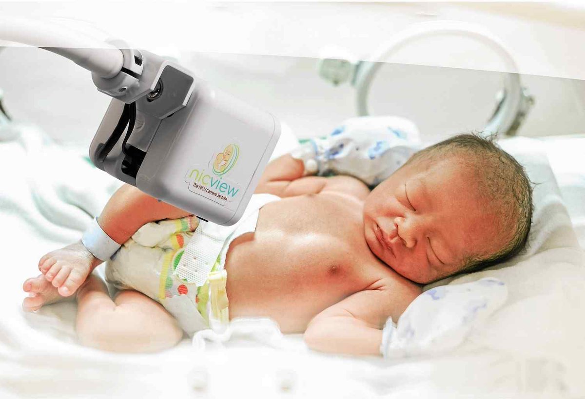 OnsiteNeonatal's tweet photo. #NICU cameras are becoming more and more popular, and for good reason: cameras like #NicView are connecting #moms, siblings, distant relatives, and more to their dear #premies https://t.co/RP2s0l9il0 #neonatology #LoveHeals #Healthcare https://t.co/cCeZPPZ899