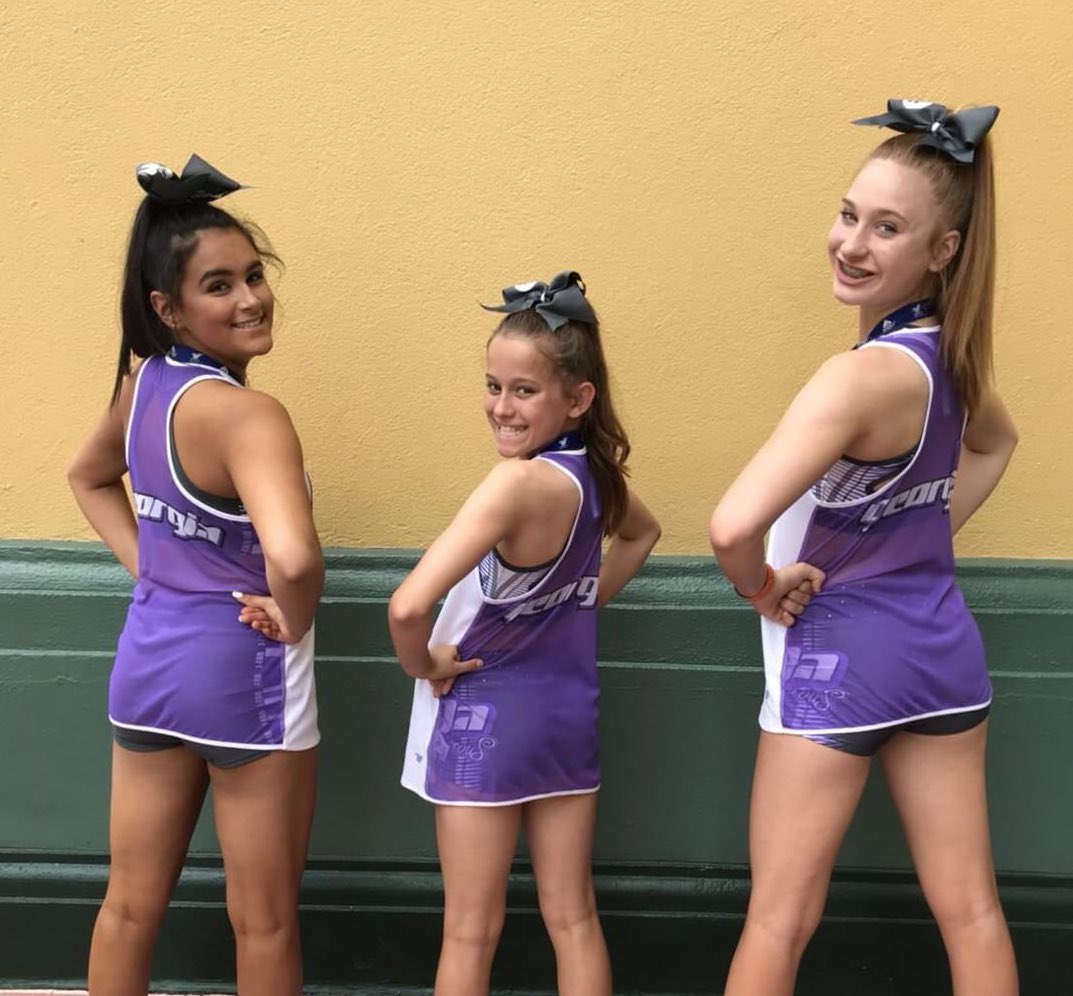 VASF_Updates's tweet image. The competition might be over, but we’re not done showing off all the Summit styles! Check out 3️⃣ of @georgiaallstars’ looks for #TheD2Summit18!