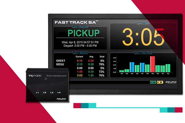DelphiDisplay's tweet image. Need a no-strings-attached drive thru restaurant timer? Measure and improve your drive-thru productivity without managing all of the overhead and requirements associated with an enterprise-level system. Visit delphidisplay.com to learn more!