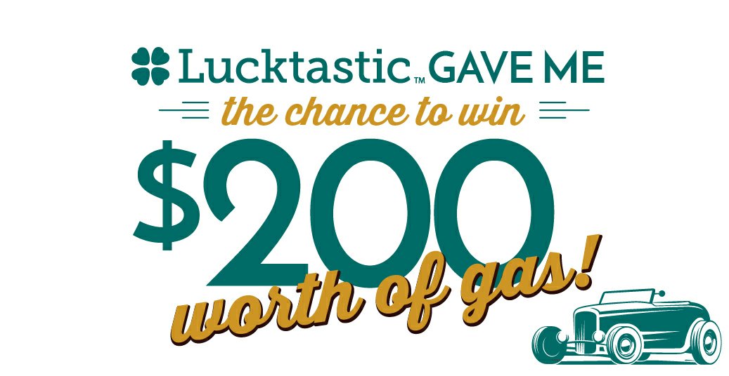 msphantomking's tweet image. Lucktastic gave me a chance to win $200 worth of gas! lucktastic.com/twShareFunnel
