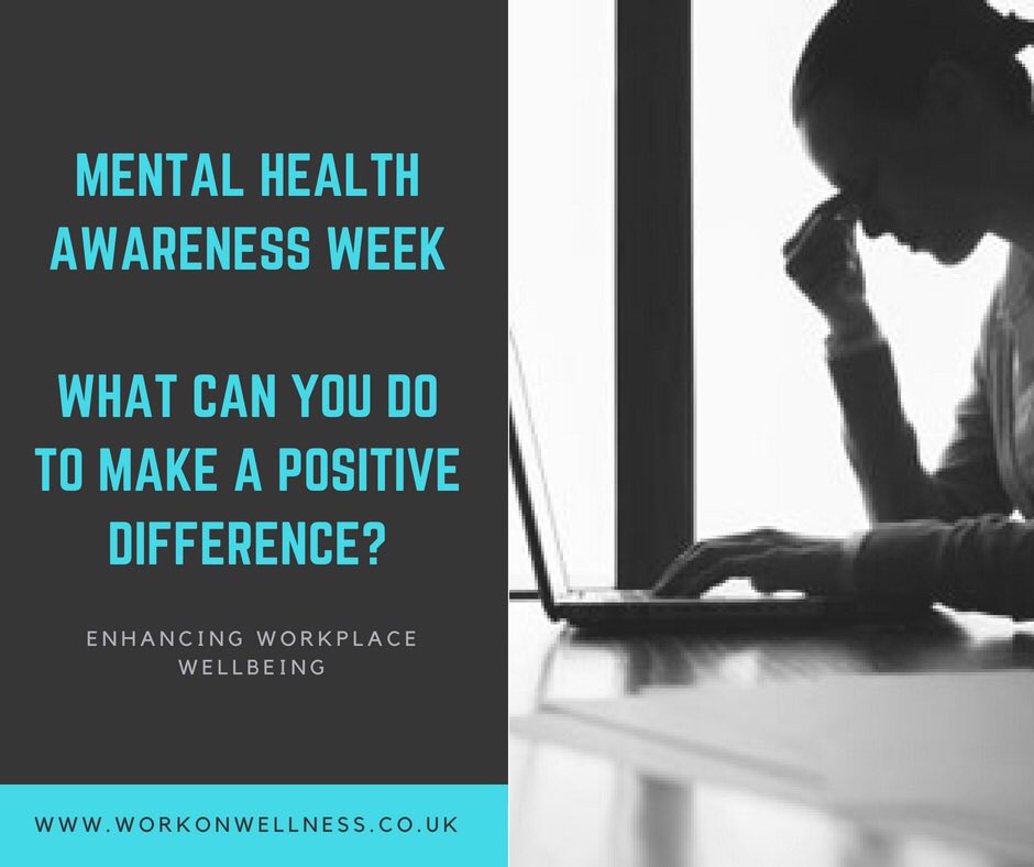 workonwell's tweet photo. #MentalHealthAwarenessWeek2018 #wowconnect #enhancingworkplacewellbeing https://t.co/2Z09fmCGyt