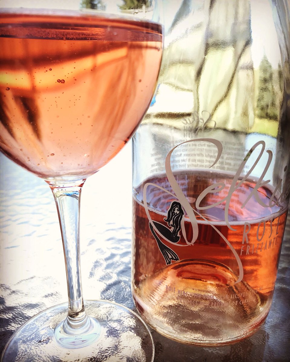 It’s a nice day for rosé! @JostVineyards @devoniancoast @WinesofNS #wine