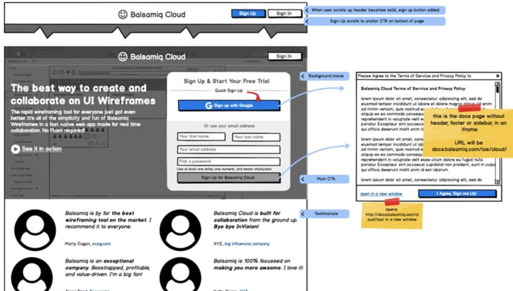 balsamiq's tweet image. [Balsamiq Blog] Landing Page Design: 3 useful resources to help you get your head around the process of creating a landing page balsam.iq/2Fd7Kw2