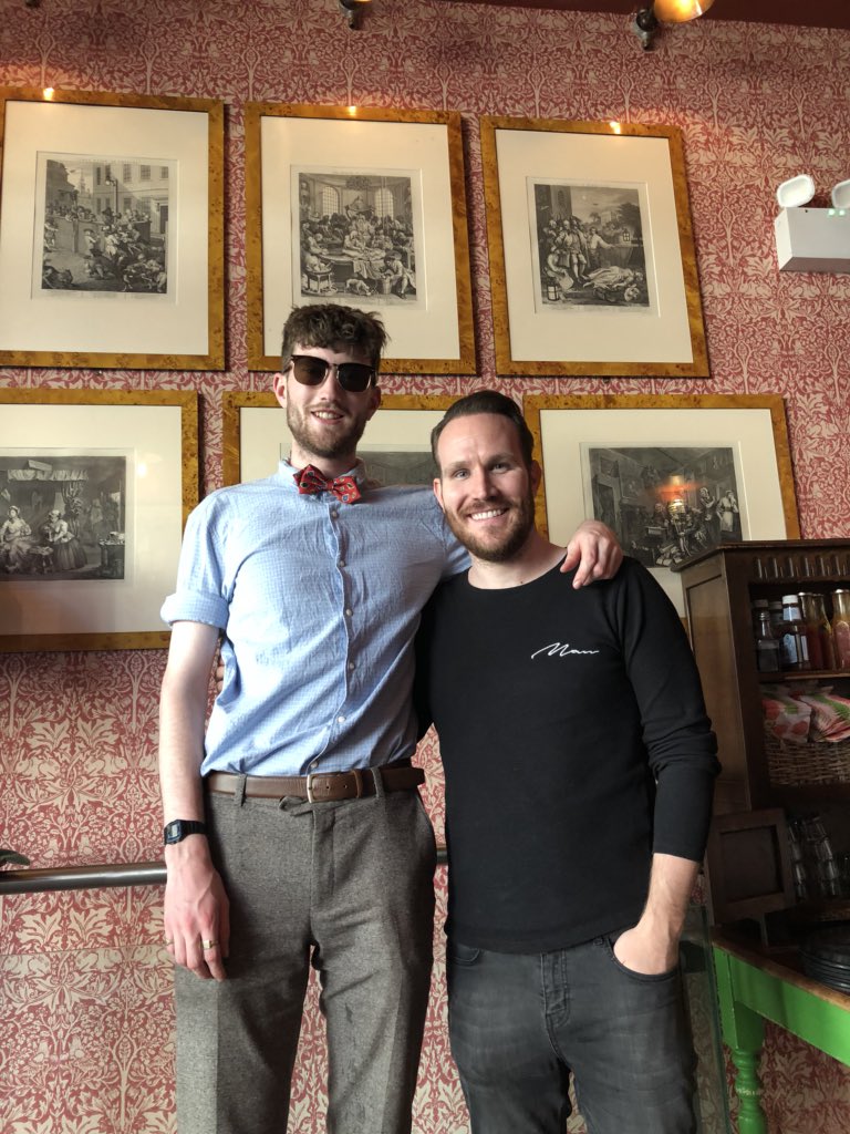 SimonRyan_'s tweet photo. Bring your @coachtrip friend to Work Day with @Maffyew_Craven &amp; @Jamas_harris in Manchester earlier! Always great to see you lads 🙌🏼 https://t.co/tMZEBPzBTm