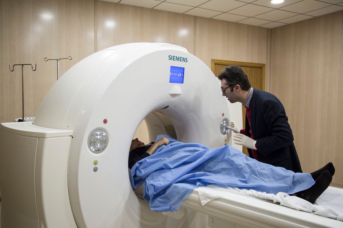 WHOIraq's tweet photo. “It was a golden time for us. The hospital renovation did a lot to improve our resources and bed capacity.” War surgeon Dr Rawand saved many lives during the #Mosul operation after the trauma hospital in Erbil was rehabilitated by @WHO. #HealthyIraq #Iraq https://t.co/nI1yll6obZ