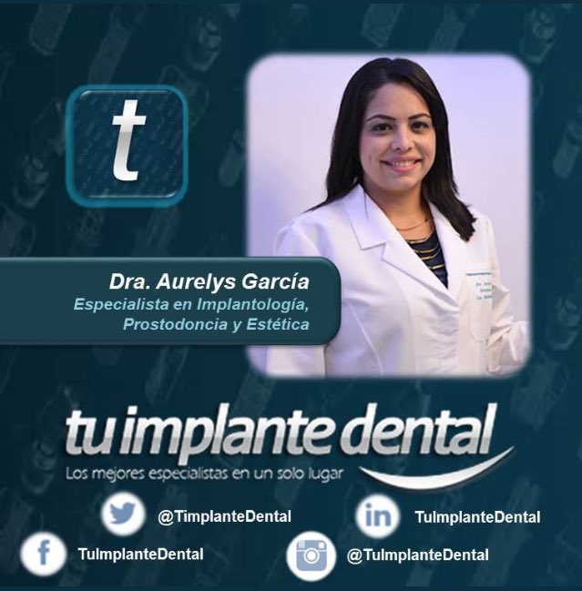 timplantedental's tweet photo. En el estado #Merida tenemos a la Mejor Experta en Prótesis y Estética Dental.  Ella es la Dra. Aurelys García @rehabilitadorab, a quien puedes contactar vía #WhatsApp, ingresando aquí ► https://t.co/5cp0Ao9zia
.
#Carillas #EsteticaDental #Prosthodontics #Prostodoncia https://t.co/gHOyGVymNo