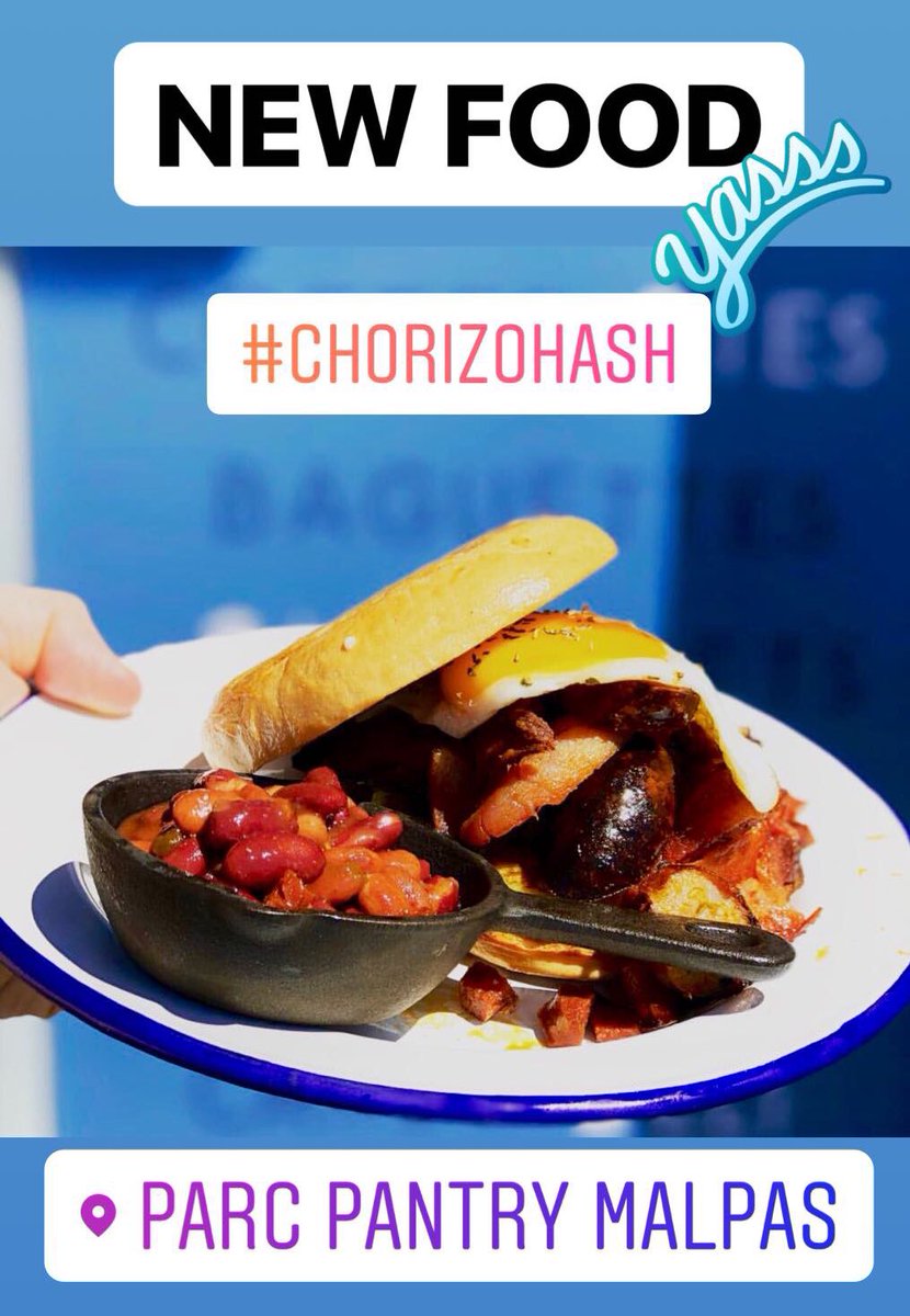 _Scout_Coffee's tweet photo. Happy #porthour all. Weโre #celebrating by launching our new #summerspecials starting with our #chorizohash a super tasty #bagel with #chorizo #bacon #sausage #beans #eggs and a little sprinkle off #fresh #chives #yourewelcome https://t.co/509VJlcu5m