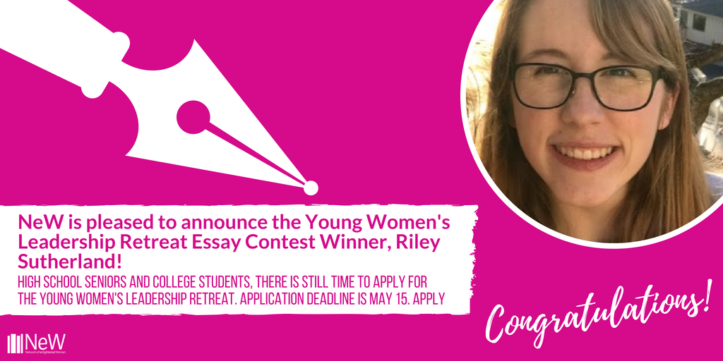 NeWNetwork's tweet photo. Riley Sutherland, a junior from @libertyschools in Kansas City, MO, won the Young Women’s Leadership Retreat Essay Contest! Get to know her on our blog. https://t.co/rENlLVH3Oa https://t.co/kz32e4rE0y