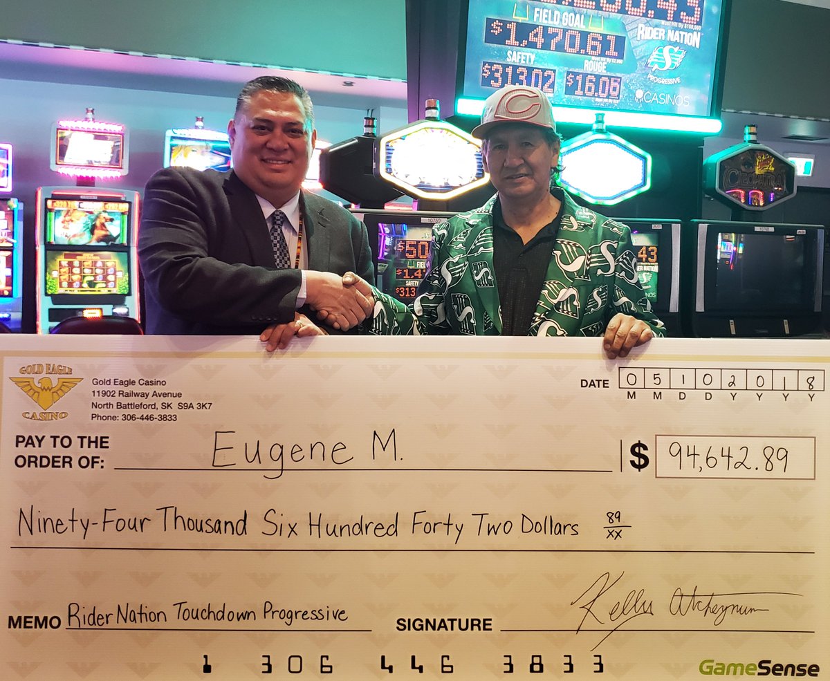 Gold Eagle Casino On Twitter Eugene M From Cochin Is