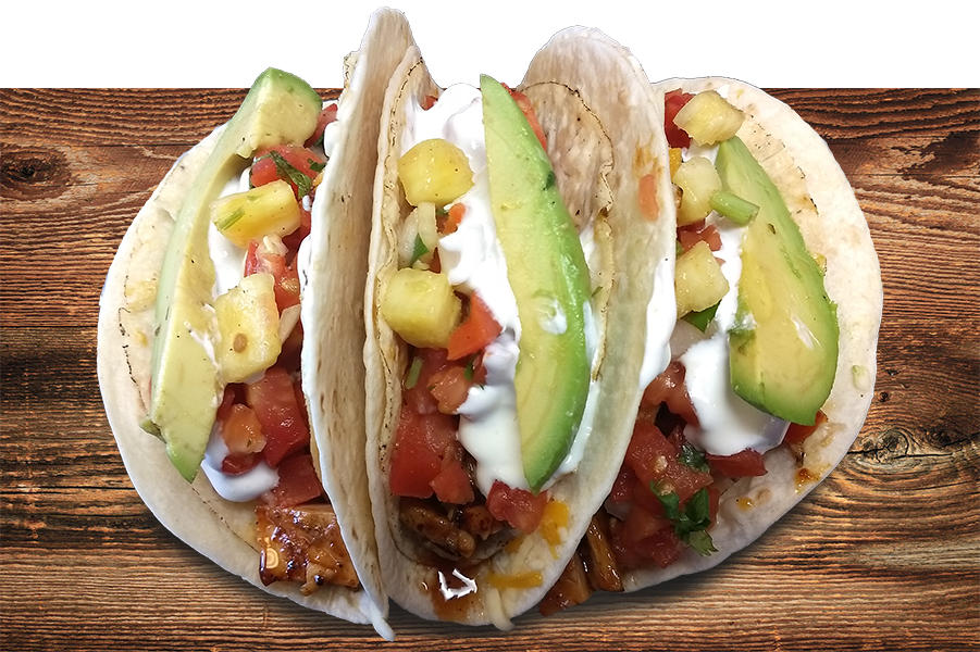 TwistedFresh's tweet photo. Weekly Special ~TIKI CHICKEN TACOS • $8.25
Organic chicken tossed in sweet and spicy buffalo sauce then loaded with pineapple salsa, a yummy citrus crema, and fresh avocado. Served on classic double shell tacos. #TuesdayTacos #tacos #KCfastcasual #kansascity #Twistedfresh https://t.co/6xvNnQgkS2