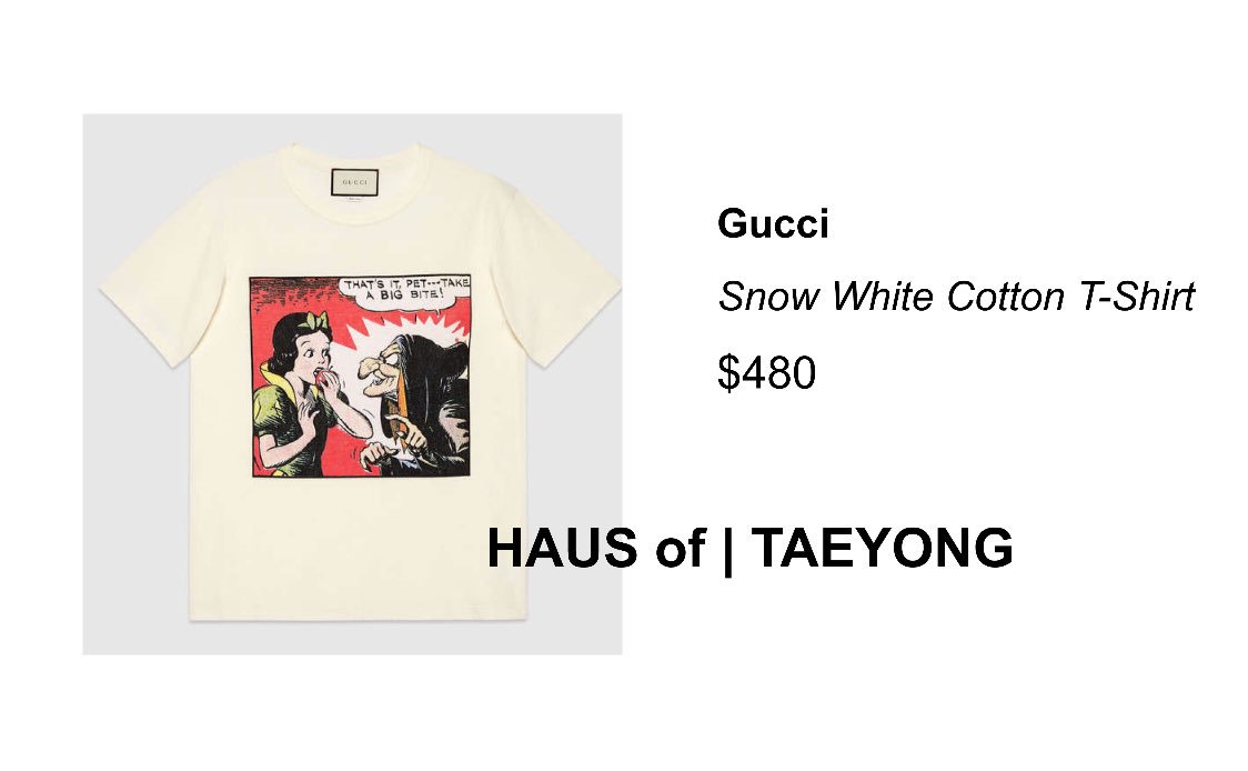 gucci snow white t shirt