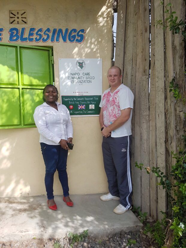 BATUKOfficial's tweet photo. This week BATUK's RMP Det took time out of their normal working schedule to help refurbish NAPO Care Centre.
Cpl Trebble commented 'NAPO work tirelessly to achieve their aim and it has been a pleasure for us at the RMP Det to be able to give something back to them' https://t.co/mbPrx6Dz8v