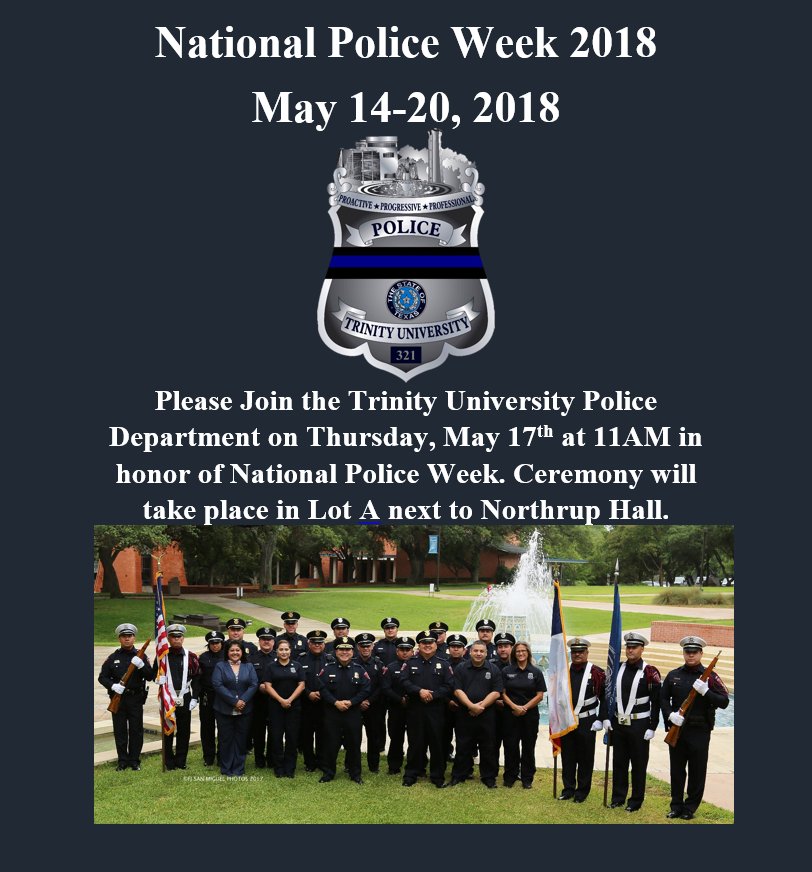 #PoliceWeek2018 #TigerPride
