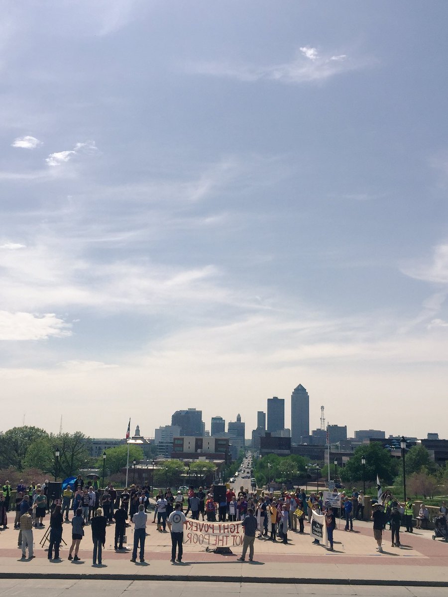 iowacci's tweet photo. This is just the beginning. The #Poorpeoplescampaign is 40 days of direct action to upset the norms in America. #ppciowa https://t.co/E1o3yTGGXe