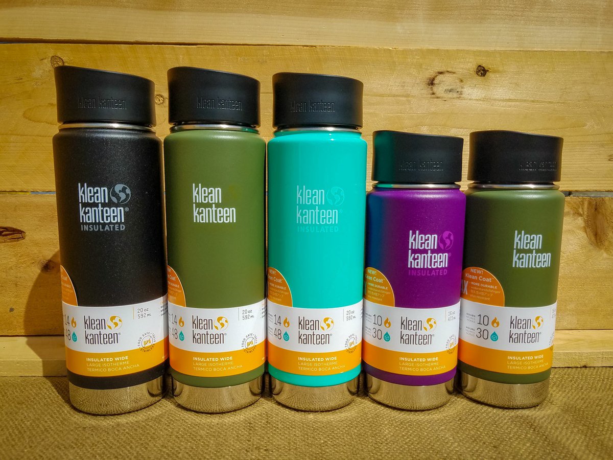 PacOutfitters's tweet photo. JUST IN - @kleankanteen - New COLORS, New SIZES - Isolated and Non-Isolated https://t.co/KWfl2gQiFp