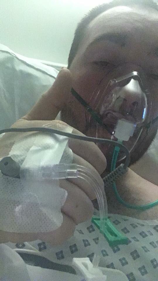 benperry_2001's tweet photo. Just been looking through pictures and posts on Facebook of the days after the crash. Seeing them makes me realise how far I’ve come in 10 weeks. From being on 24 hour oxygen and being fed through a tube, to munching on haribo and breathing normal again. #progress #proud https://t.co/XoJnpSxpwV