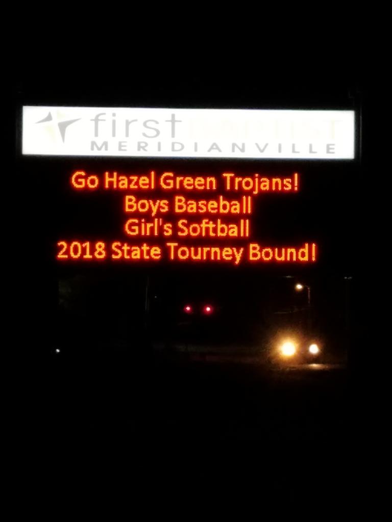 LaynetteB's tweet photo. Love our community and all the support!  @hghs_softball @HGHS_Baseball @HazelGreenHigh https://t.co/Sbq35c2xHF