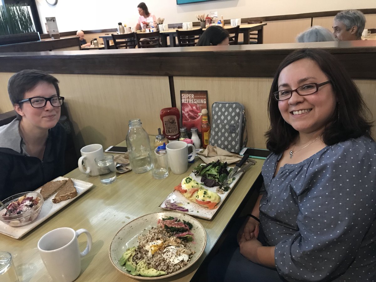 CollaboXD's tweet photo. Happy Birthday @nikigracia and Congratulations @Ali Kattman! Off to fresh starts with @First_Watch #designbettertogether #collabolife https://t.co/HlhhBp4JNc