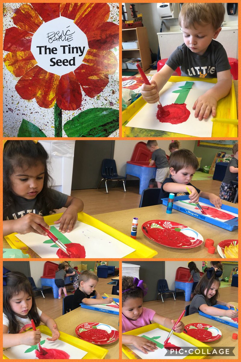 ECDCRoos_EPS's tweet photo. Today we read The Tiny Seed then painted flowers 🌸 https://t.co/GaKYrVyfhv