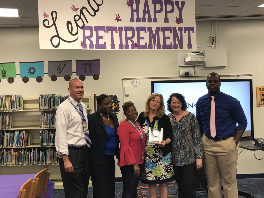 PETigers's tweet photo. A huge bouquet of thank you’s to Leona Miracolla for her hard work in providing rich opportunities & experiences for our boys and girls. We salute you! #STEMeducation #sproutingstem https://t.co/x9gAzu14hu