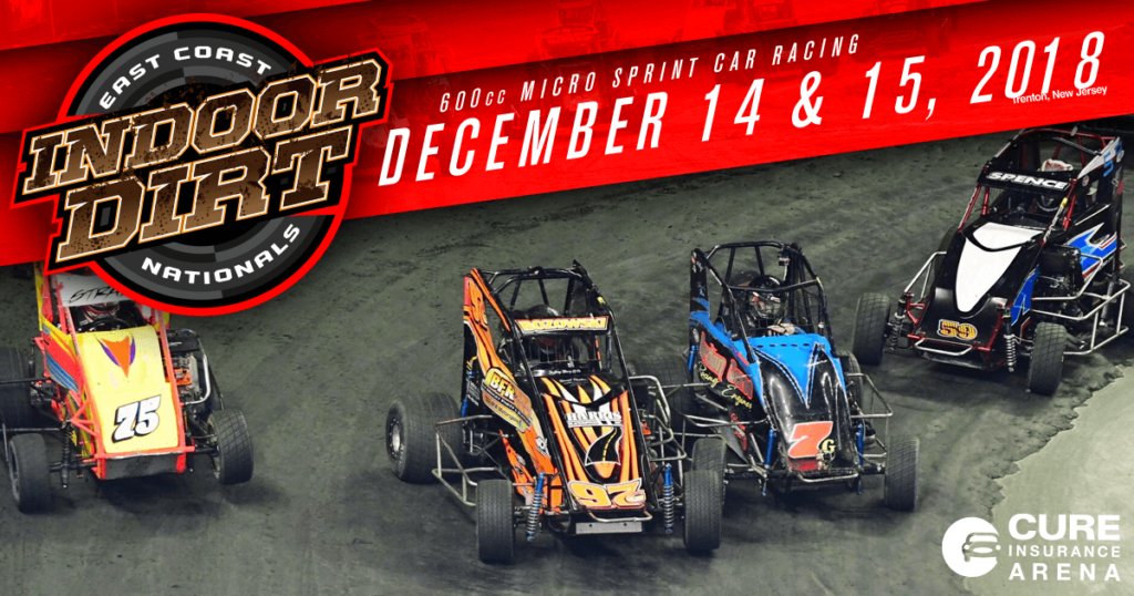 aarn's tweet photo. SECOND ANNUAL EAST COAST INDOOR DIRT NATIONALS SET FOR DECEMBER 14TH AND 15TH IN TRENTON, NJ’s CURE INSURANCE ARENA - https://t.co/051KSaa4D4 https://t.co/qIdfTa8MCJ