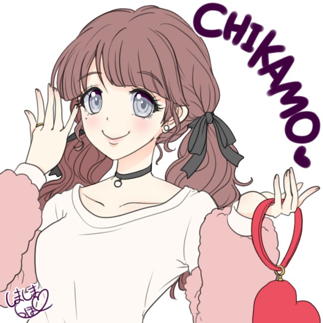 Innocence 公式 くるくるツインテールがチャームポイントの千鴨 ちかも ちゃん まだショートカットにはしたことないけど ヘアアレンジのバリエーションはinnocenceメンバーの中で1番多いのです さすがオシャレ女子 イラスト Illustration 創作