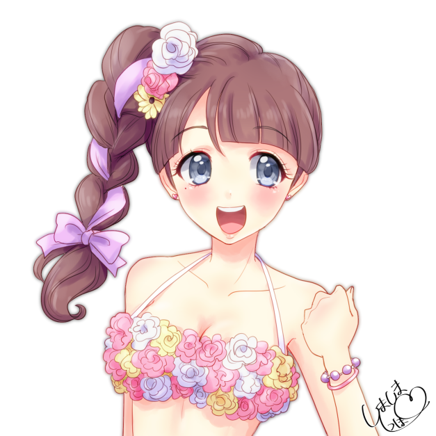 Innocence 公式 くるくるツインテールがチャームポイントの千鴨 ちかも ちゃん まだショートカットにはしたことないけど ヘアアレンジのバリエーションはinnocenceメンバーの中で1番多いのです さすがオシャレ女子 イラスト Illustration 創作
