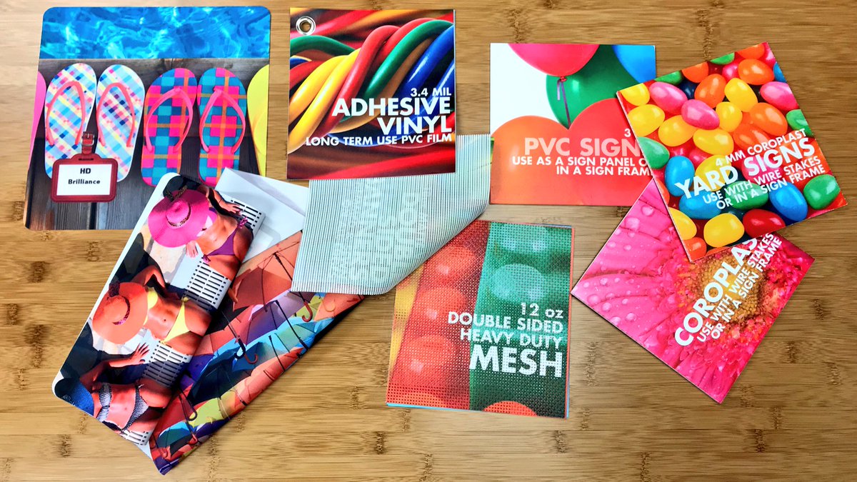 STSbrandTX's tweet photo. If you’re unsure of what material is best for #signage, we have a variety of sample swatches here at the studio for you to handle in addition to consultation regarding your unique project!
#Printing #PrintMedia #STSbrand #BrandingMadeSimple https://t.co/VUbz9jc1rC