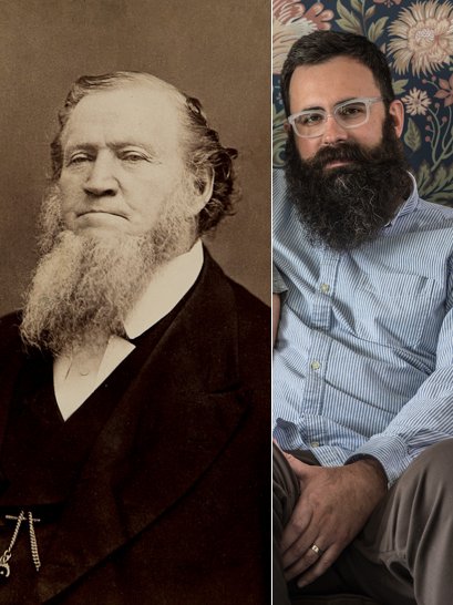 ymagazine_byu's tweet photo. Who wore it best? @BYUAlumni Jared Hess or Brigham Young?
See what else Hess, the writer and director of #NapoleonDynamite, and his wife and cowriter, Jerusha Hess, are up to these days: https://t.co/MDNrBwy49D
#BeardGame #Beard #BeardCard #HeckYes #Gosh https://t.co/2iVJH5Ibmk