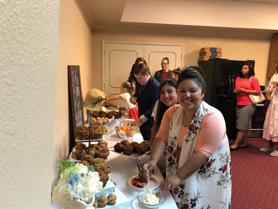 MidCitiesC's tweet photo. Life Pentecostal Church had muffins for all of the wonderful mothers yesterday for Mother’s Day! Everyone had a great time!
#LifeUPCI #MothersDay #Muffins https://t.co/RKdmKVzrup