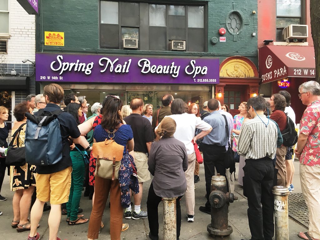 GVSHP's tweet photo. West 14th Street has a treasure trove of interesting architecture with fascinating histories behind them. We recently toured the area with @savechelseany; join us to revisit the residences: https://t.co/vLG0KuJJkV https://t.co/P2XLswbUGz