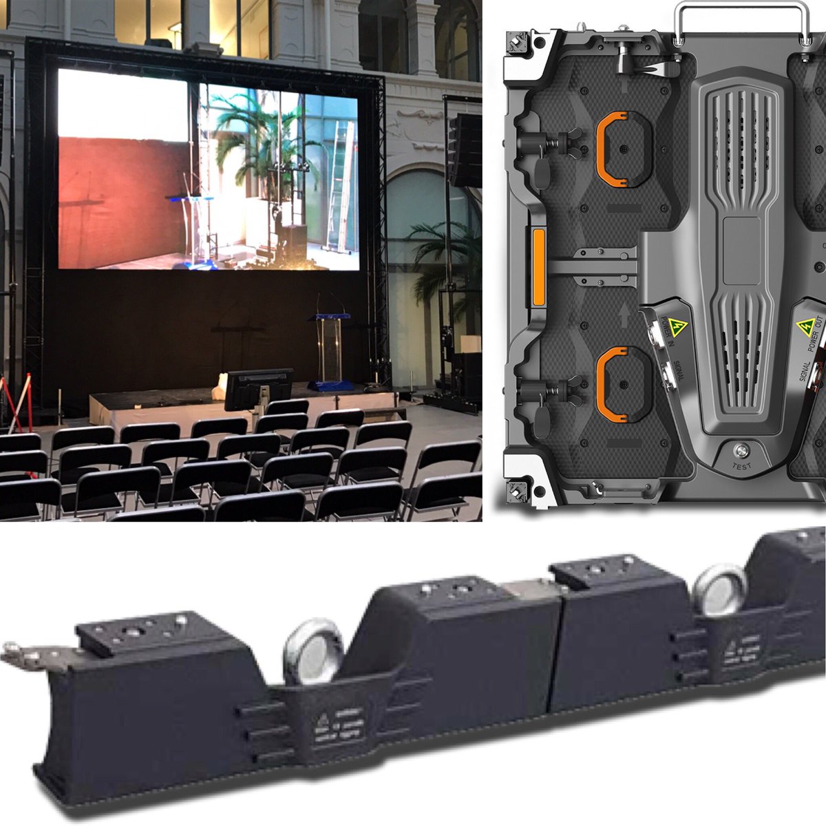 amplitudeevent's tweet photo. 200 dalles led vidéo Starter indoor et incurvable avec un pitch de 2.9mm viennent compléter le parc vidéo d’Amplitude
#ledvideo #amplitude91 https://t.co/dth0gKUHtn