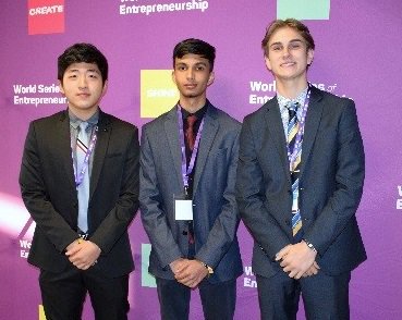 IrvingISD's tweet photo. .@MacArthurCards entrepreneurs bound for nationals! Kylen Love/Daniel Soto won 1st; Carson Miller/Ryan Jo/Nahin Hyatt placed 3rd @WorldSeriesofE Pitch Competition. 3 @NimitzVikings entrepreneurs received patent assistance &amp; grant from local foundation! 👏#myIrvingISD #cuttingedge https://t.co/nKiLcha0Qb