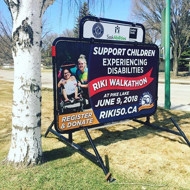 Drop Zone SK (@dropzonesk) on Twitter photo Have you driven by our office lately? Our new <a href="/curbexmedia/">Curbex Media</a> sign is promoting the RIKI Walkathon 50th Anniversary! There’s still plenty of time to grab your walking shoes, register, and join us at Pike Lake Provincial Park on June 9! Check out RIKI50.… ift.tt/2wGddb0 Have you driven by our office lately? Our new <a href="/curbexmedia/">Curbex Media</a> sign is promoting the RIKI Walkathon 50th Anniversary! There’s still plenty of time to grab your walking shoes, register, and join us at Pike Lake Provincial Park on June 9! Check out RIKI50.… ift.tt/2wGddb0